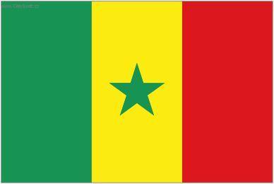 Foto: Senegal-st�tn� vlajka