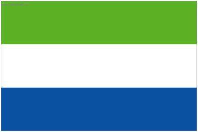 Foto: Sierra Leone-st�tn� vlajka