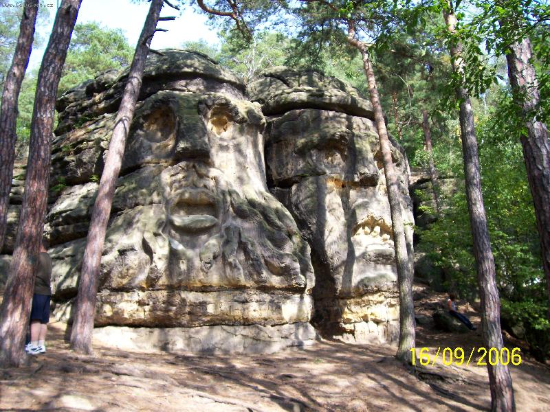 Foto: �ertovy hlavy-Pohled �ert�m do o��