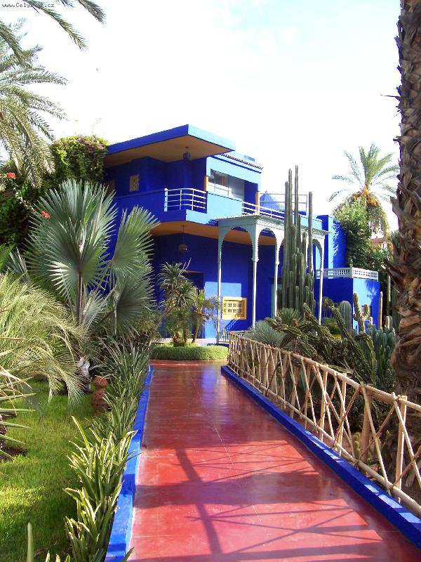 Foto: JARDIN MAJORELLE Marrakech-nyn� je majitelem Yves Saint Laurent