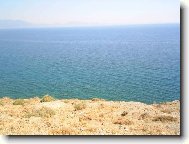 pohled z Kosu - v pozad� obrysy Turecka