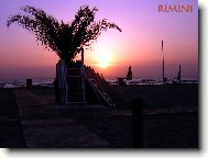 V�chod slunce v RIMINI