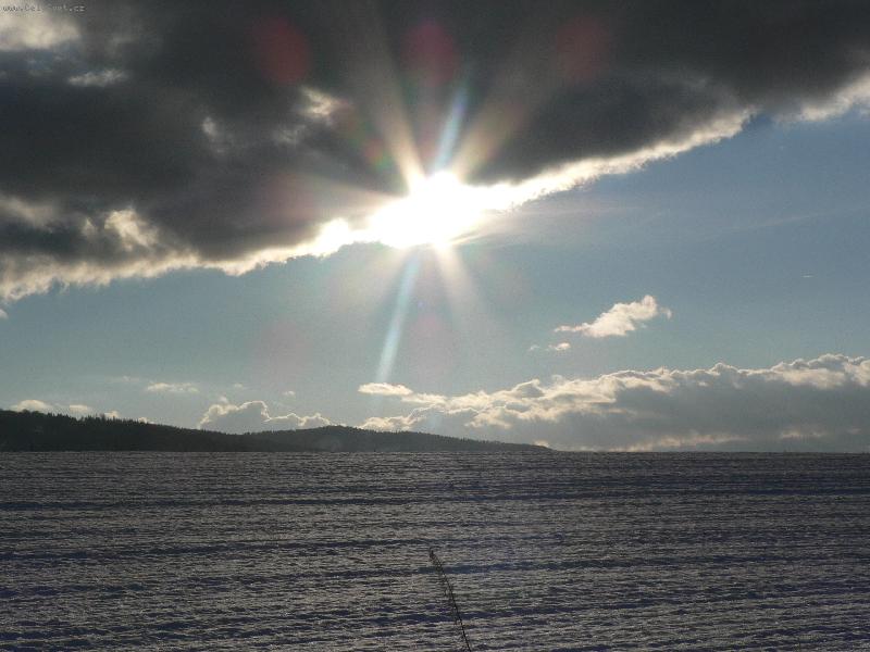 Foto: zimn� slunce