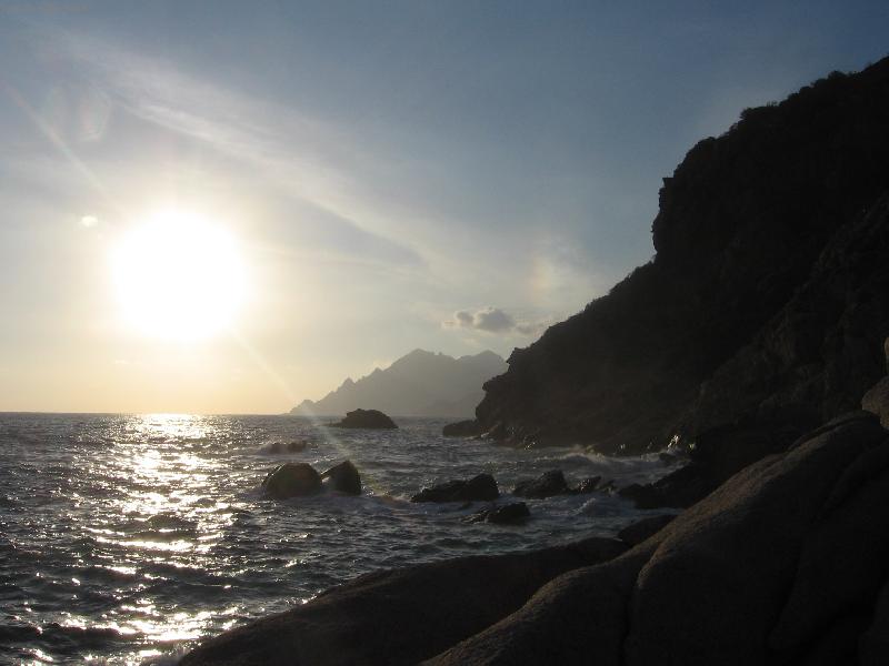 Foto: Korsika-Z�pad slunce