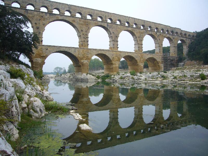 Foto: Vodovod na Pond du Gard
