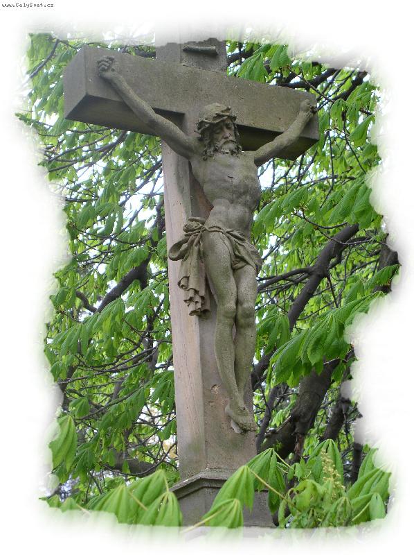 Foto: bo�� muka-posledn� doklad vesnice v Sudetech