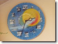 N�st�nn� hodiny z gramofonov� desky