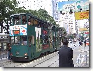 p�kn� j�zda po Hong Kongu tramvaj� za 2 HKD ( cca 6 K� )